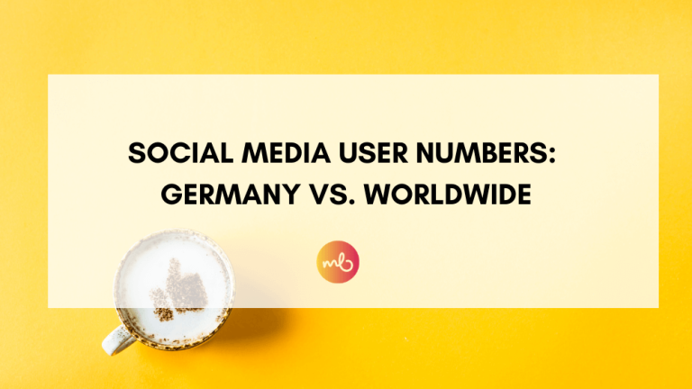 Read more about the article Social media user numbers: Germany vs. worldwide